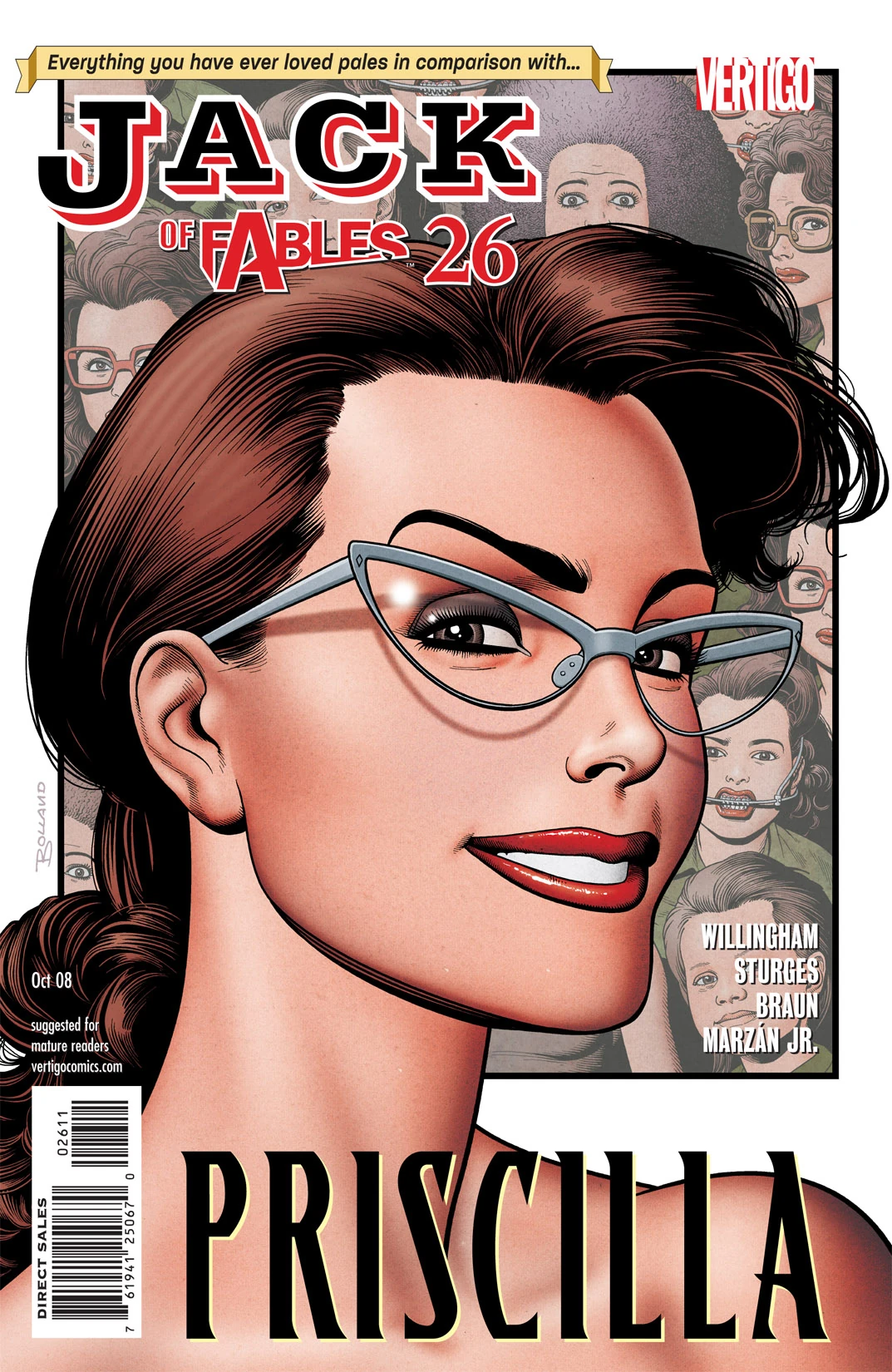Jack of Fables #26 (DC, 2008 — Cover A) cover